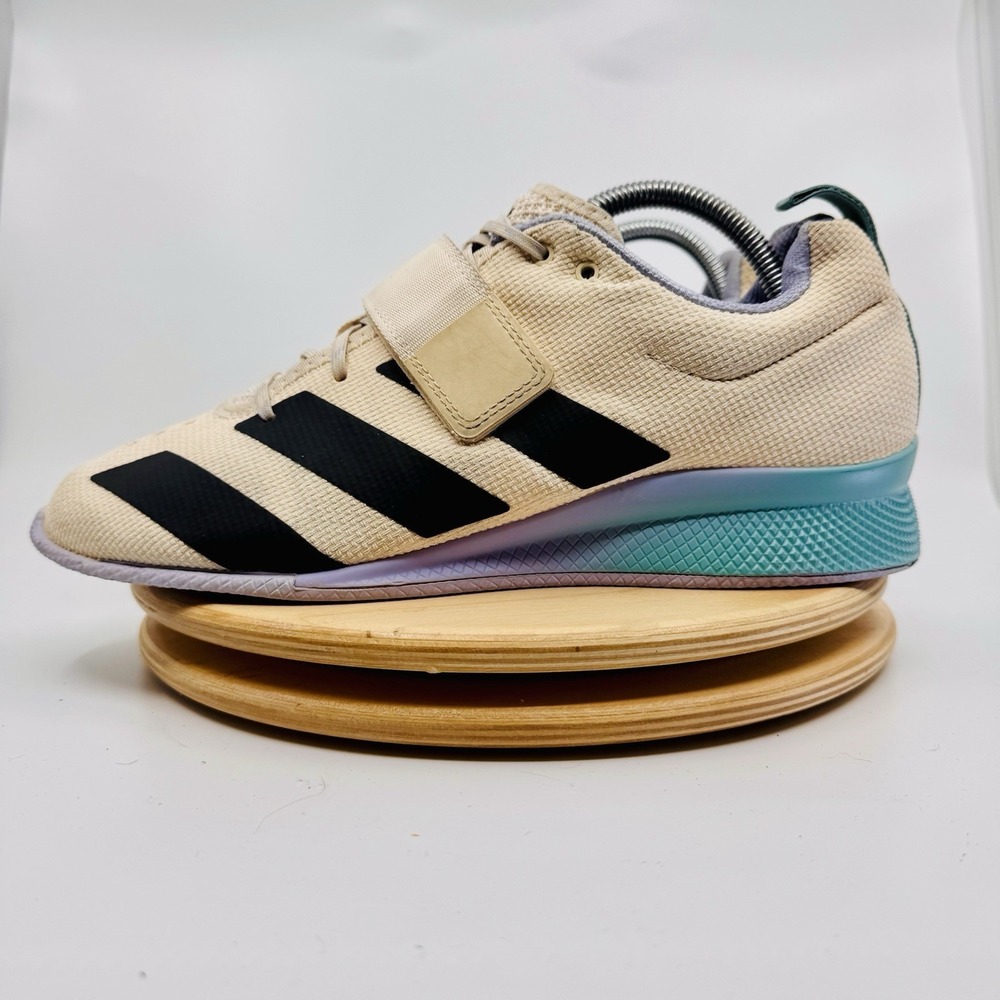 Adidas Adipower Mens 9 womens‎ 10.5 Weightlifting Shoes ivory Powerlifting